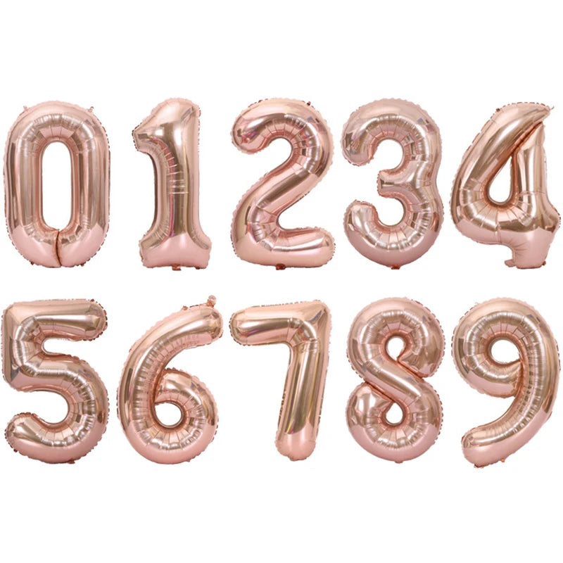 40" Giant Number Balloon
