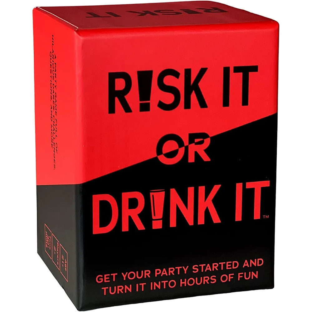 Risk It or Drink It Card Game