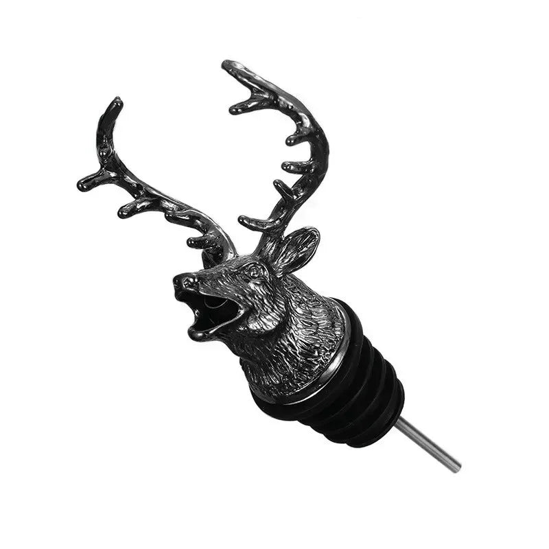 Elk Head Bottle Pourer