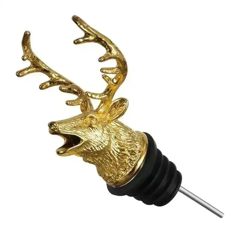 Elk Head Bottle Pourer