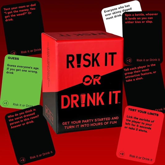 Risk It or Drink It Card Game
