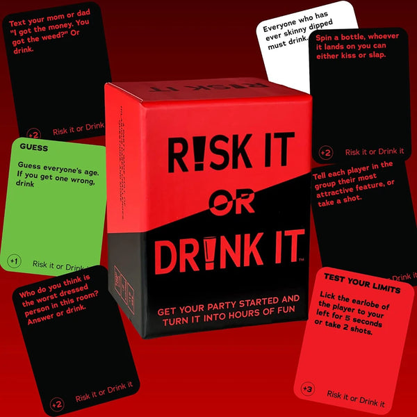 Risk It or Drink It Card Game
